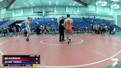 195 lbs Cons. Round 5 - Ben Bomberger, CA vs Dominic Thebeau, IL