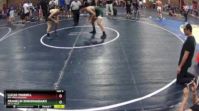 163 lbs Cons. Round 3 - Lucas Pannell, Bay Area Dragons vs Franklin Enkhmandakh, De La Salle