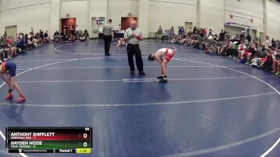 85 lbs Round 2 (6 Team) - Anthony Shifflett, Nebraska Red vs Hayden Nozie, Team Arizona