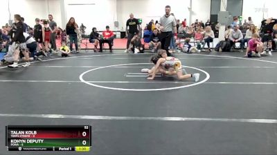 52 lbs Round 4 (8 Team) - Kohyn Deputy, POWA vs Talan Kolb, Terps Xtreme