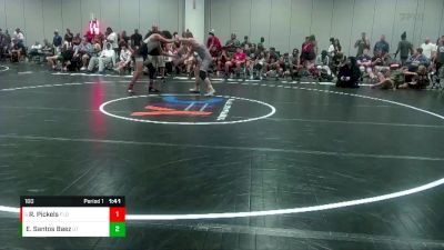 160 lbs Semifinal - Robert Pickels, Florida vs Ezequiel Santos Baez, US Territory