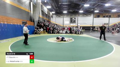 126 lbs Round Of 16 - Tristan Gauvin, Avon vs JP Malafronte, Notre Dame-West Haven