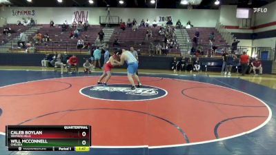 285 lbs Quarterfinal - Caleb Boylan, Vestavia Hills vs Will Mcconnell, Chelsea