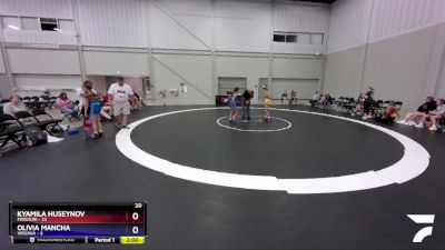 101 lbs Placement Matches (8 Team) - Kyamila Huseynov, Missouri vs Olivia Mancha, Virginia