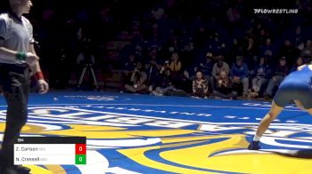 184 lbs Zach Carlson, SDSU vs Noah Cressell, NDSU