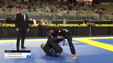 JOÃO HENRIQUE PELEGRINI vs KHALIL DONOVAN SAYED STEVENS 2024 Pan Jiu Jitsu IBJJF Championship