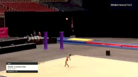 Stella-Luciana Ceo - Ball, Silver Stars - 2021 USA Gymnastics Championships