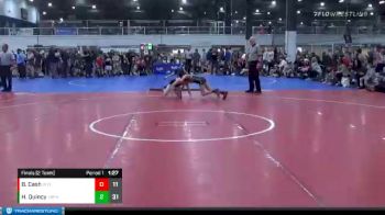 90 lbs Finals (2 Team) - Holton Quincy, VB FIGHTHOUSE vs Bryson Cash, INTEGRITY WC