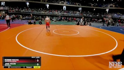 6A 150 lbs Semifinal - Jake Moon, Rockwall vs Robbie Rocha, Arlington Martin