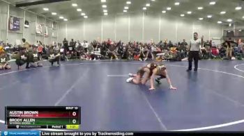 95 lbs Round 4 (6 Team) - Austin Brown, Missouri Avengers vs Brody Allen, Wyoming Brown