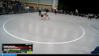 63 lbs Cons. Round 1 - Deacon Glassmaker, Wisconsin vs Ryker Wilson, Sebolt Wrestling Academy