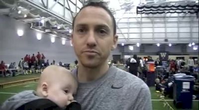 Adam Goucher gives an update at 2011 UW Invite