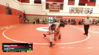 170 lbs Cons. Round 4 - Fabian Garduno, White Swan vs Tyler Olson, Okanogan