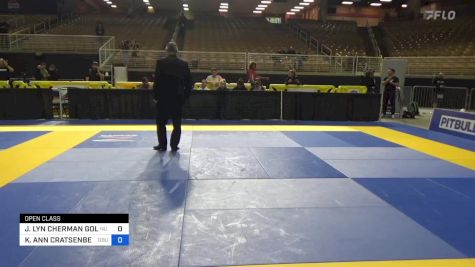 JESSICA LYN CHERMAN GOLTSMAN vs KIMBERLE ANN CRATSENBERG 2024 Pan Jiu Jitsu IBJJF Championship