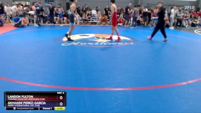 144 lbs Cons. Round 4 - Landon Fulton, Thunder Mountain Wrestling Club vs Giovanni Perez-Garcia, Askeo International Mat Club