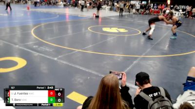 197 lbs Champ. Round 2 - Jacob Fuentes, Western Wyoming College vs Tre Daro, Nebraska-Kearney