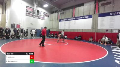 138 lbs Consi Of 32 #2 - Travis Hill, Merced vs Emmanuel Lazaro, Pioneer Valley