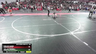 140 lbs Cons. Round 3 - Collin Hamm, Wrestling Factory vs Nolan Ferrell, Askren Wrestling Academy