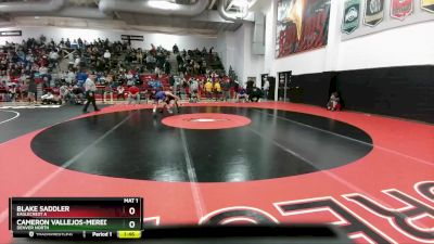 106 lbs Champ. Round 2 - Cameron Vallejos-Meredith, Denver North vs Blake Saddler, Eaglecrest A