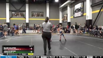 46 lbs Round 3 (4 Team) - Ashlyn Boyer, Missouri Black vs Blair Halsted, Rocky And The Bullwinkles