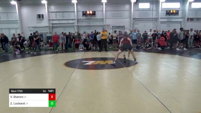 132-C lbs Round Of 32 - Vincent Stamm, MI vs Zaiden Lockard, OH