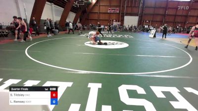 132 kg Quarterfinal - Sid Tildsley, Dwc vs Landen Ramsey, Askren Wresting Academy