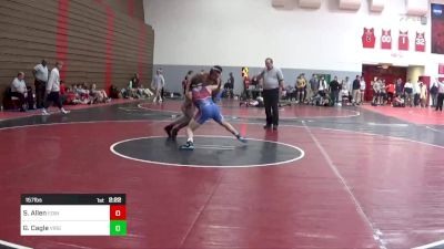 157 lbs Round Of 16 - Sully Allen, Edinboro vs Gavin Cagle, Virginia-Unattached