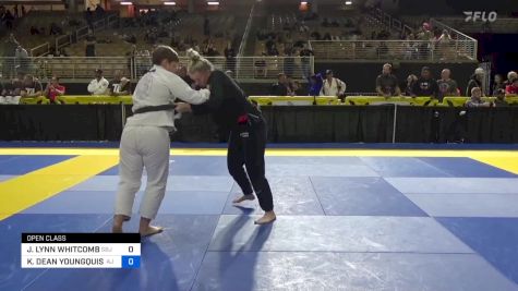 JENNIFER LYNN WHITCOMB vs KRISTINA DEAN YOUNGQUIST 2024 Pan Jiu Jitsu IBJJF Championship