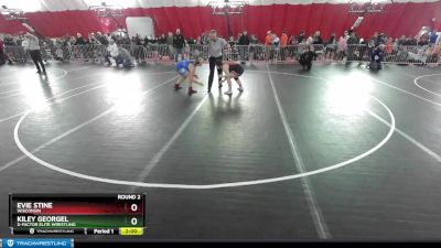 168-180 lbs Round 2 - Kiley Georgel, X-Factor Elite Wrestling vs Evie Stine, Wisconsin