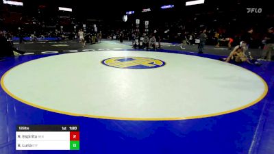 126 lbs Round Of 16 - Bryce Luna, St. Francis (CC) vs Ryan Espiritu, Benicia (NC)