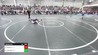 102 lbs Round Of 16 - Cooper Green, Mountain View vs Adden Jarman, Grindhouse WC