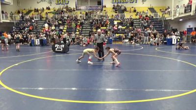 60 lbs Quarterfinal - Lucas Gush, Bellevernon vs Landon Hensley, Quest