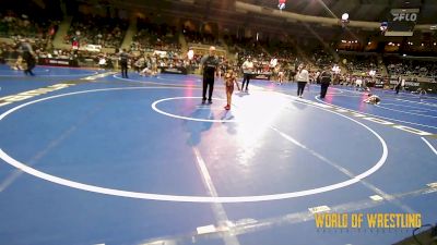 75 lbs Consi Of 8 #1 - Canek Navarrete Garcia, Team Nazar vs Robert Stegeman Jr, Tulsa Blue T Panthers