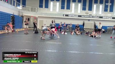 115 lbs Finals (8 Team) - Keagan Mesina, Florida Punishers vs Sabatino Sciullo, U2 Upstate Uprising