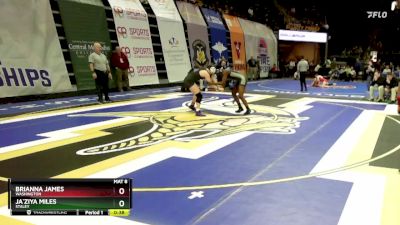 135 Class 2 lbs Cons. Round 1 - Ja`Ziya Miles, Staley vs Brianna James, Washington