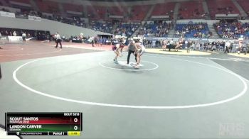 5A-120 lbs Semifinal - Scout Santos, Mountain View vs Landon Carver, Lebanon