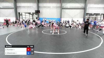 60 kg Rr Rnd 2 - Zoe Furman, Young Guns vs Eva Altamirano, Jersey United Pink