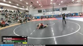 100 lbs 5th Place Match - Finn Stalick, Sheridan Wrestling Club vs Wes Holman, Glenrock Wrestling Club