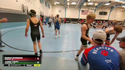 113 lbs Round 3 (10 Team) - Caden Cantu, Moorcroft vs Darius Dickinson, Douglas