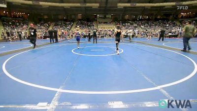 73 lbs Round Of 16 - Hudson Glover, Sperry Wrestling Club vs Jeremiah Andrews, Team Tulsa Wrestling Club