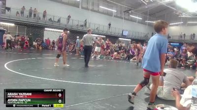 145 lbs Round 1 (16 Team) - Arash Yazdani, Mid TN Maulers vs Ayden Papcun, Team Palmetto