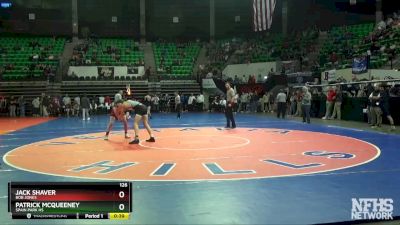 126 lbs Cons. Round 2 - PATRICK MCQUEENEY, Spain Park Hs vs Jack Shaver, Bob Jones