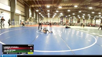 76 lbs Rd# 6- 9:00am Saturday Final Pool - Caleb Heyder, Sons Of Atlas vs Landon Sturgell, Team Ohio