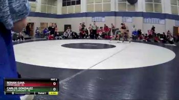 220 lbs Placement (4 Team) - Rohan Ojha, Center Grove vs Carlos Gonzalez, Franklin Community