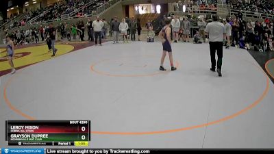 106 lbs Cons. Round 3 - Grayson Dupree, McMinnville Mat Club vs Leroy Mixon, COBRA ALL STARS