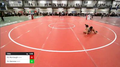 70 lbs Rr Rnd 2 - Brayton Murtaugh, Herkimer vs Nanami Gemme, Marcaurele Wrestling