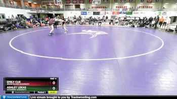 170 lbs 1st Place Match - Ashley Lekas, Augsburg University vs Emily Cue, Simon Fraser University