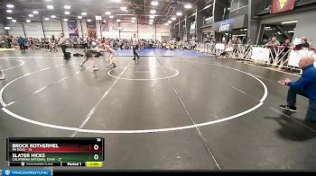 115 lbs Rd# 4- 2:00pm Friday Final Pool - Slater Hicks, California National Team vs Brock Rothermel, PA Gold