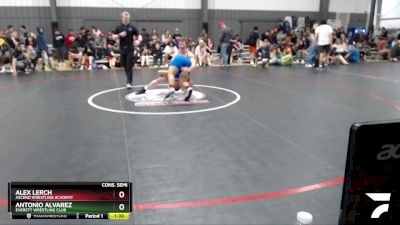 195 lbs Cons. Semi - Alex Lerch, Ascend Wrestling Academy vs Antonio Alvarez, Everett Wrestling Club