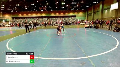 100 lbs Quarterfinal - Viviana Zavala, Spanish Springs vs Mikayla Randall-Varela, Cleveland